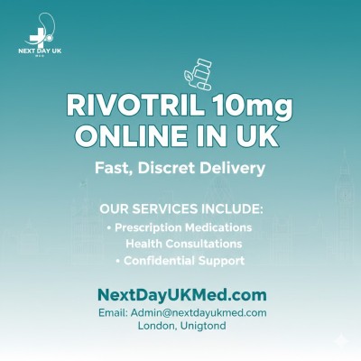 Buy Rivotril 10mg Online in the UK – Uses, Benefits, and Safety Information Profile Picture