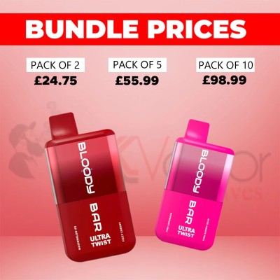 Bloody Bar Ultra Twist 20k, 20000 Puffs Prefilled Pod Kit Profile Picture